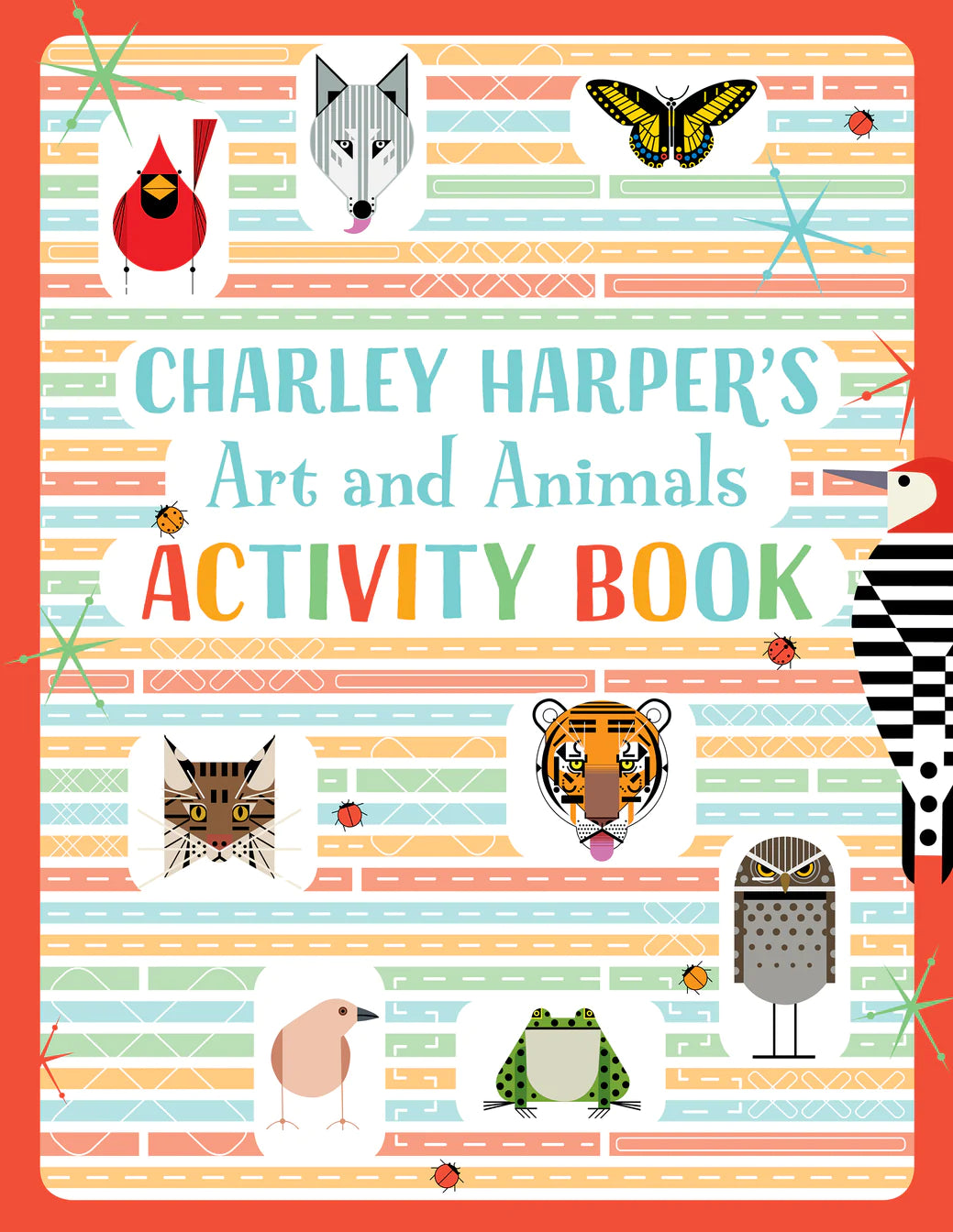 Charley Harper Art and Animals Activity Book