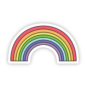 Multicolor Rainbow Aesthetic Sticker