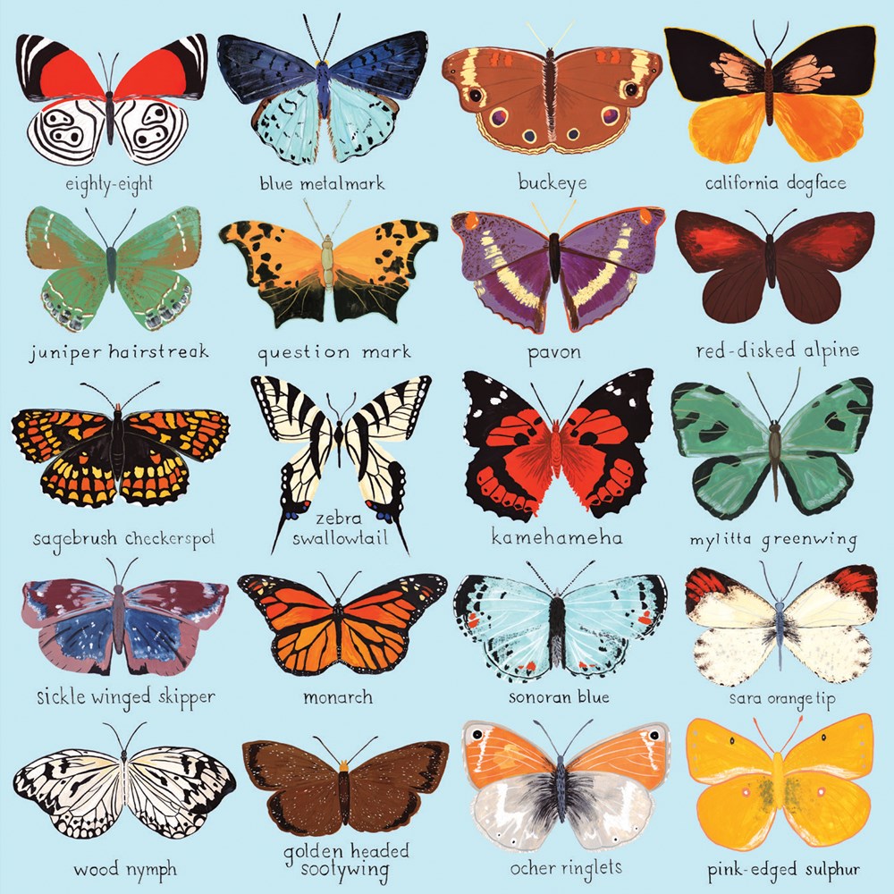 Butterflies of North America 500pc Puzzle