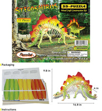 Load image into Gallery viewer, Stegosaurus Illuminated 3D Puzzle
