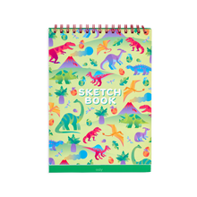 Load image into Gallery viewer, Dinosaur Standing Sketchbook
