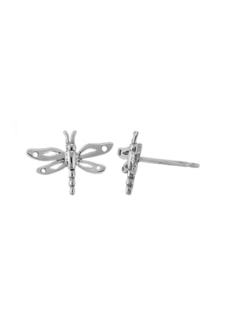 SS Dragonfly Stud Earring