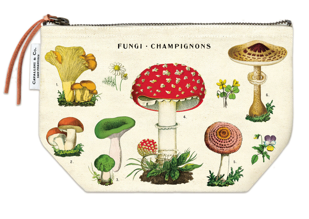 Mushroom Vintage Pouch