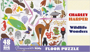 Charley Harper: Wildlife Wonders Floor Puzzle