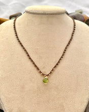 Load image into Gallery viewer, Mineral Facet Necklace
