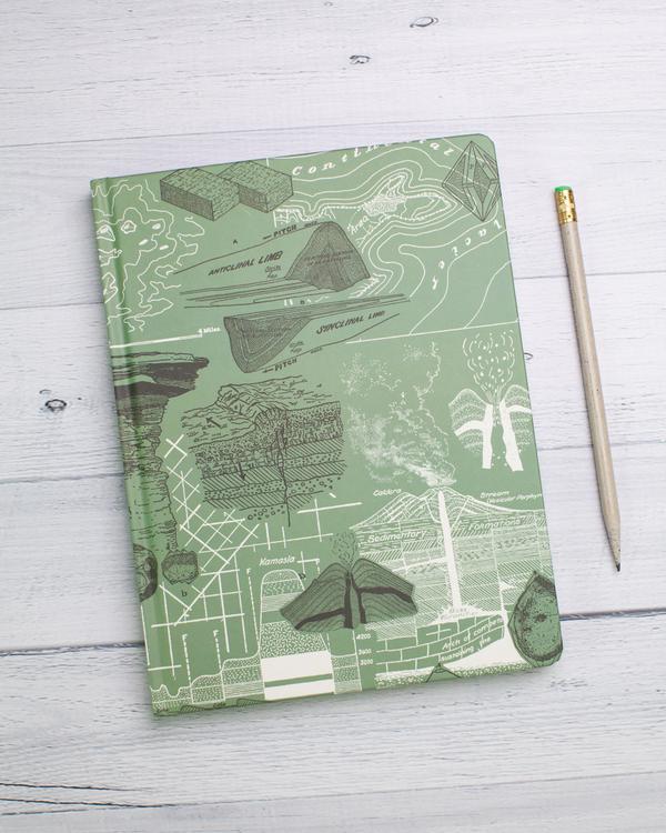 Sedimentary Hardcover Dot Grid Notebook