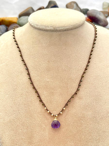 Mineral Facet Necklace