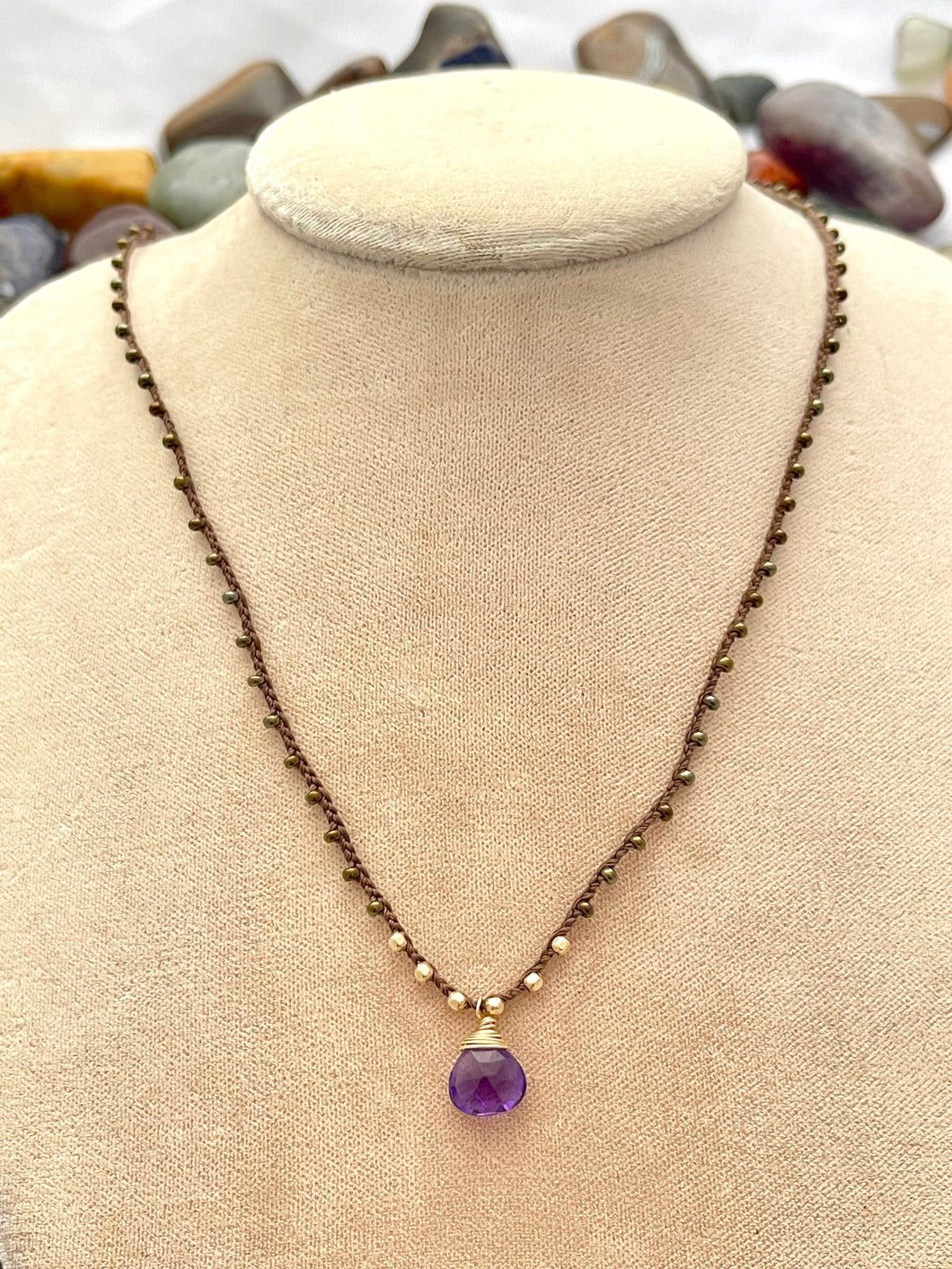 Mineral Facet Necklace