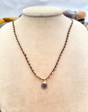 Load image into Gallery viewer, Mineral Facet Necklace
