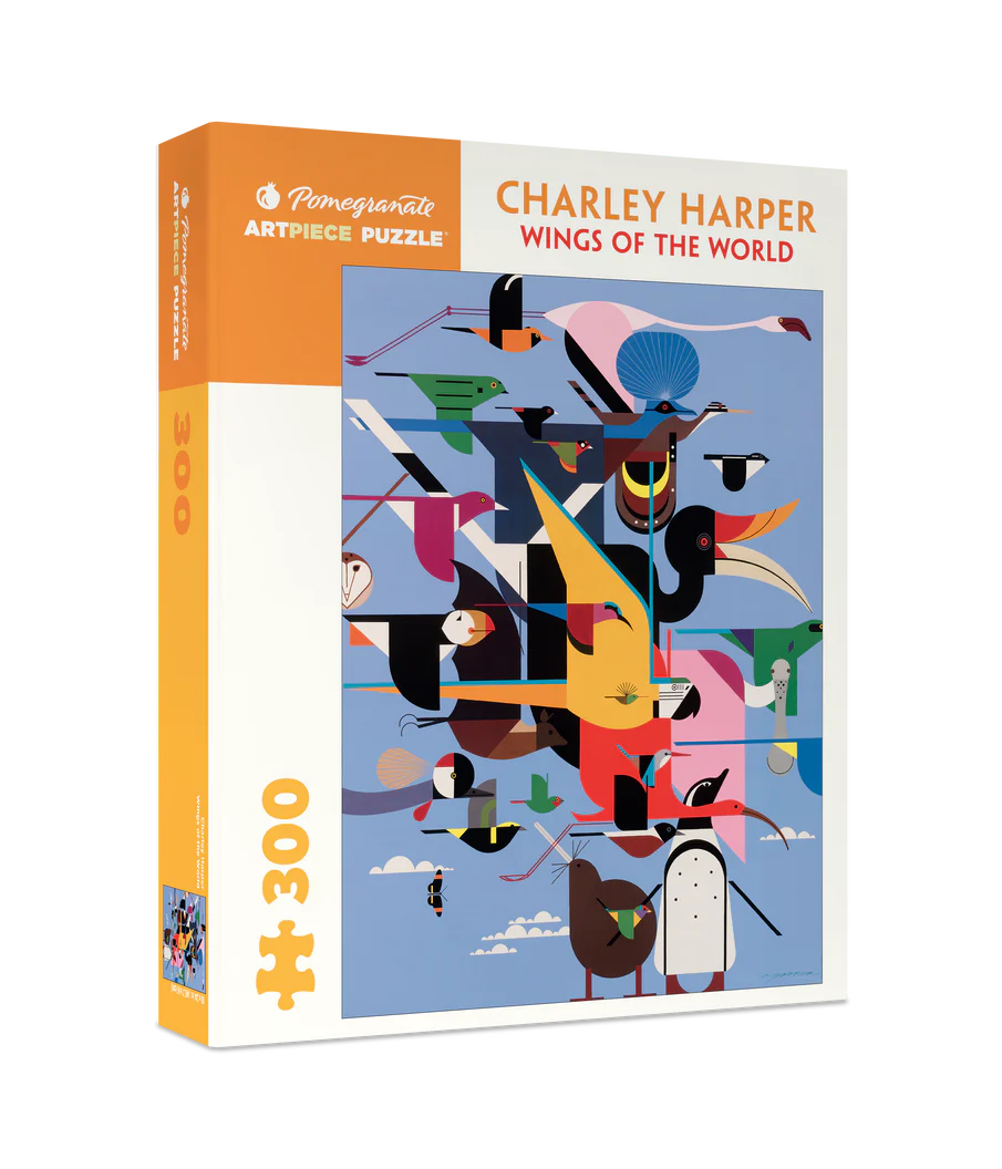 Charley Harper: Wings of the World 300pc Jigsaw Puzzle