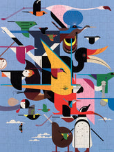 Load image into Gallery viewer, Charley Harper: Wings of the World 300pc Jigsaw Puzzle

