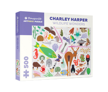 Load image into Gallery viewer, Charley Harper: Wildlife Wonders 500pc Jigsaw Puzzle
