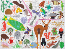 Load image into Gallery viewer, Charley Harper: Wildlife Wonders 500pc Jigsaw Puzzle
