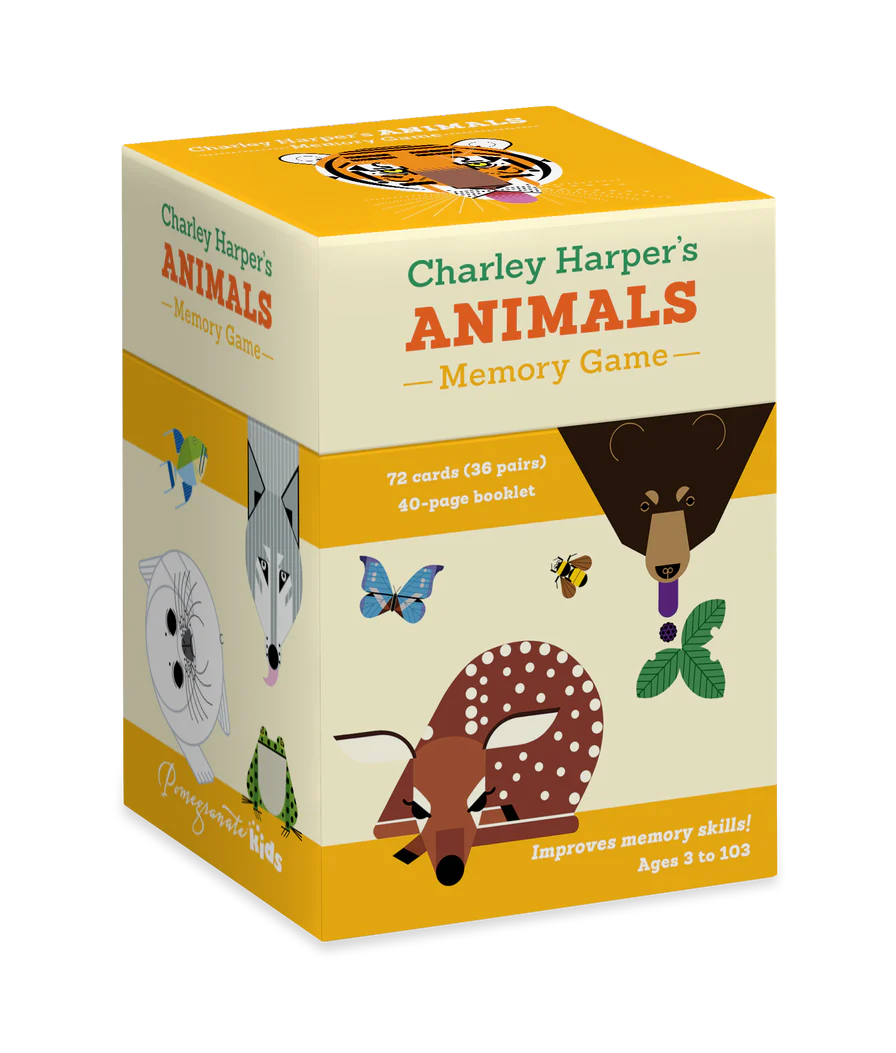 Charley Harper's Animals Memory Game