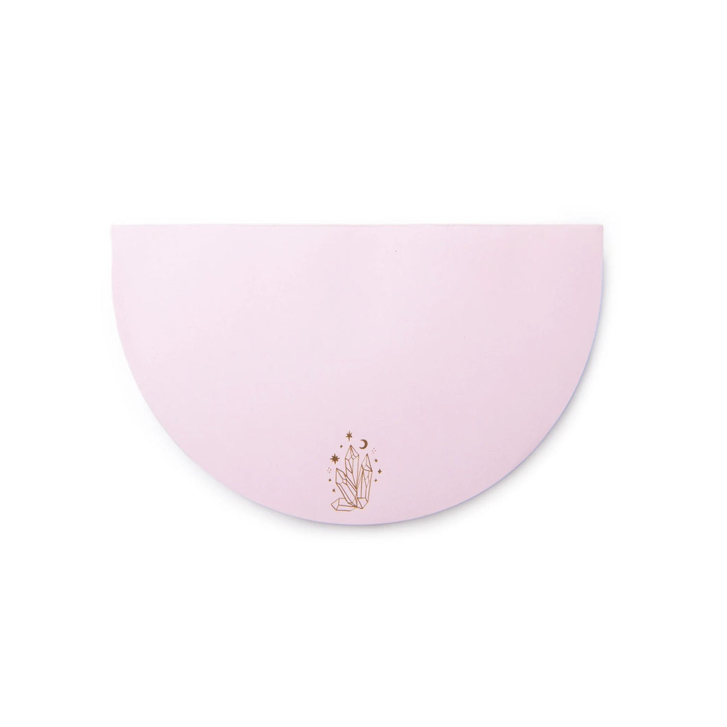 Mineral Magic Half Moon Notepad