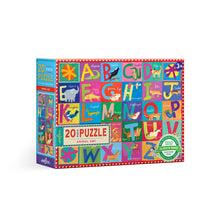 Load image into Gallery viewer, Animal ABC Big 20pc Puzzle
