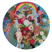 Load image into Gallery viewer, Theatre of Flowers 500pc Round Puzzle

