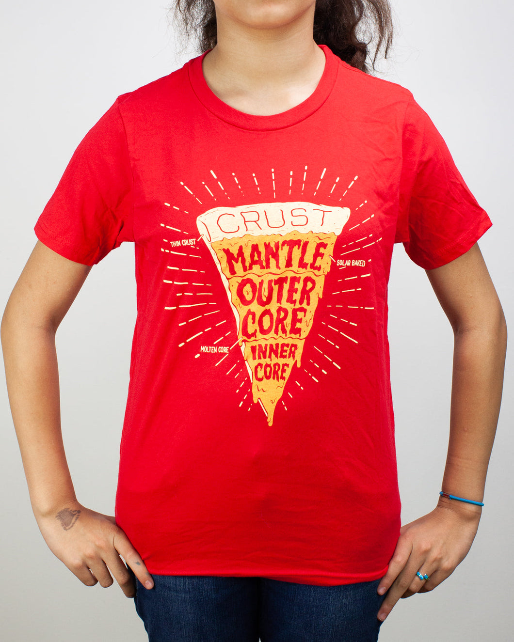 Slice of Earth Pizza Kid's T-Shirt