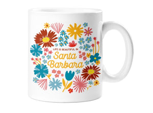 Santa Barbara Wildflower Mug