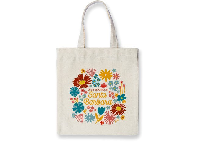 Santa Barbara Wildflower Tote Bag