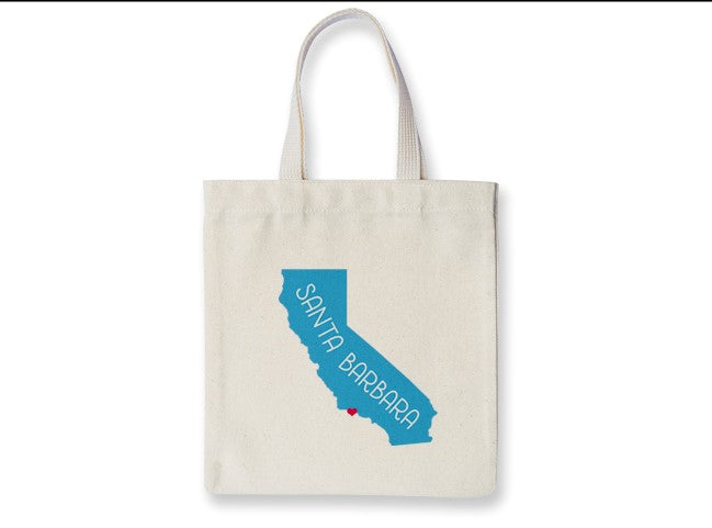 California State Love Tote Bag