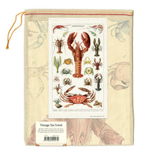 Load image into Gallery viewer, Crustaceans Tea Towel
