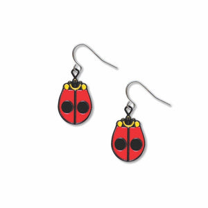 Charley Harper's Ladybug Earrings