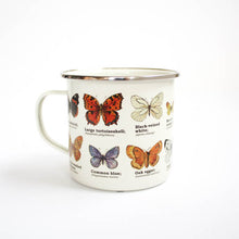 Load image into Gallery viewer, Butterflies Enamel Mug

