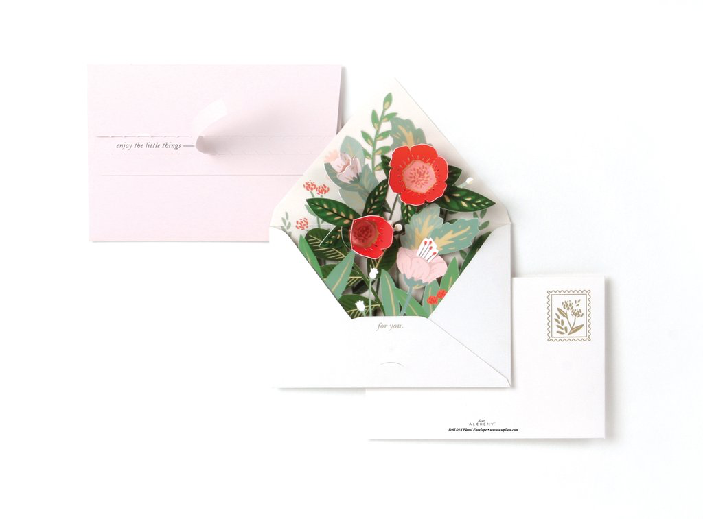 Floral Bouquet Pop-Up Card