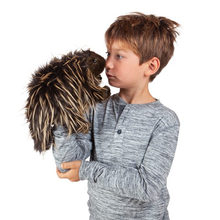 Load image into Gallery viewer, Porcupine Hand Puppet
