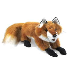 Load image into Gallery viewer, Small Red Fox Hand Puppet
