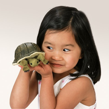 Load image into Gallery viewer, Mini Turtle Finger Puppet
