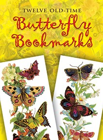 Twelve Old-Time Butterfly Bookmarks