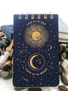 Live by the Sun Twin Wire Notepad