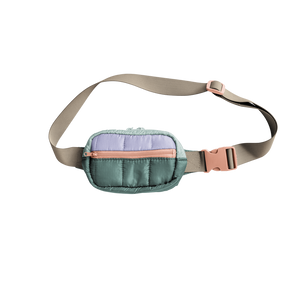 Sage Combo Puffy Small Hip Bag
