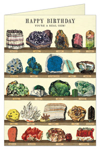 Happy Birthday Mineralogie Card